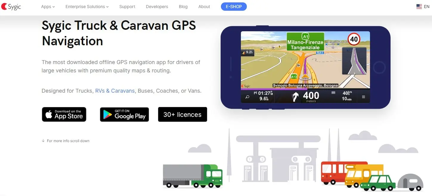Sygic Truck & Caravan GPS: Great Offline Truck GPS Navigation